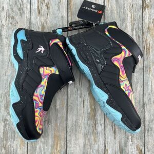 Unisex Little Kids Hi-Top Zip Athletic Basketball Sneakers Shoes
